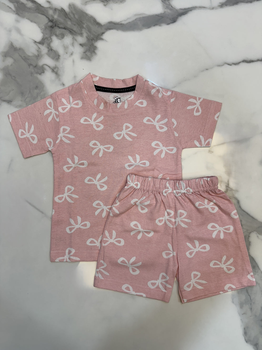 Pink Bow Co-ords Set (Unisex)