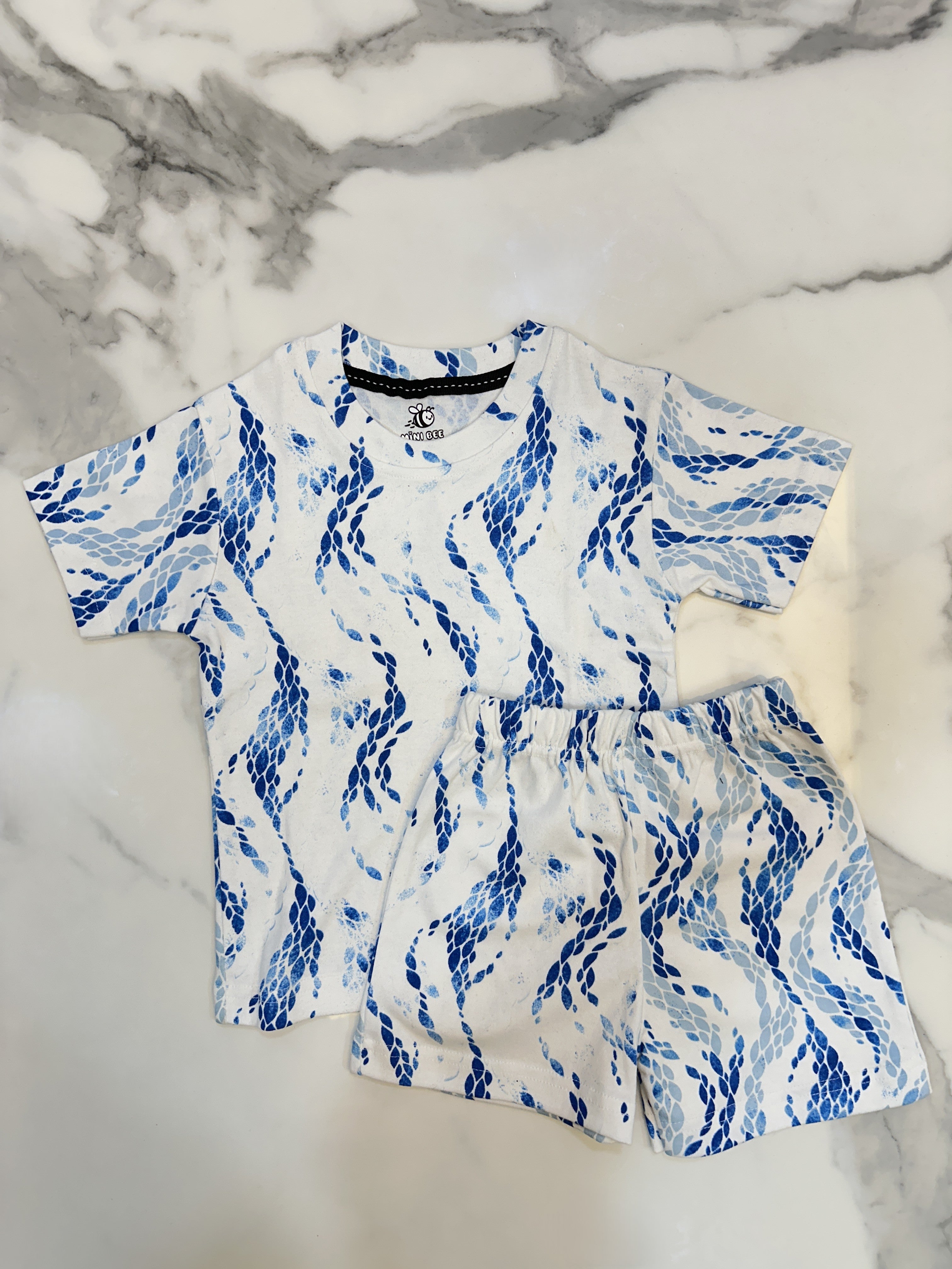 Blue ocean Co-ords Set (Unisex)