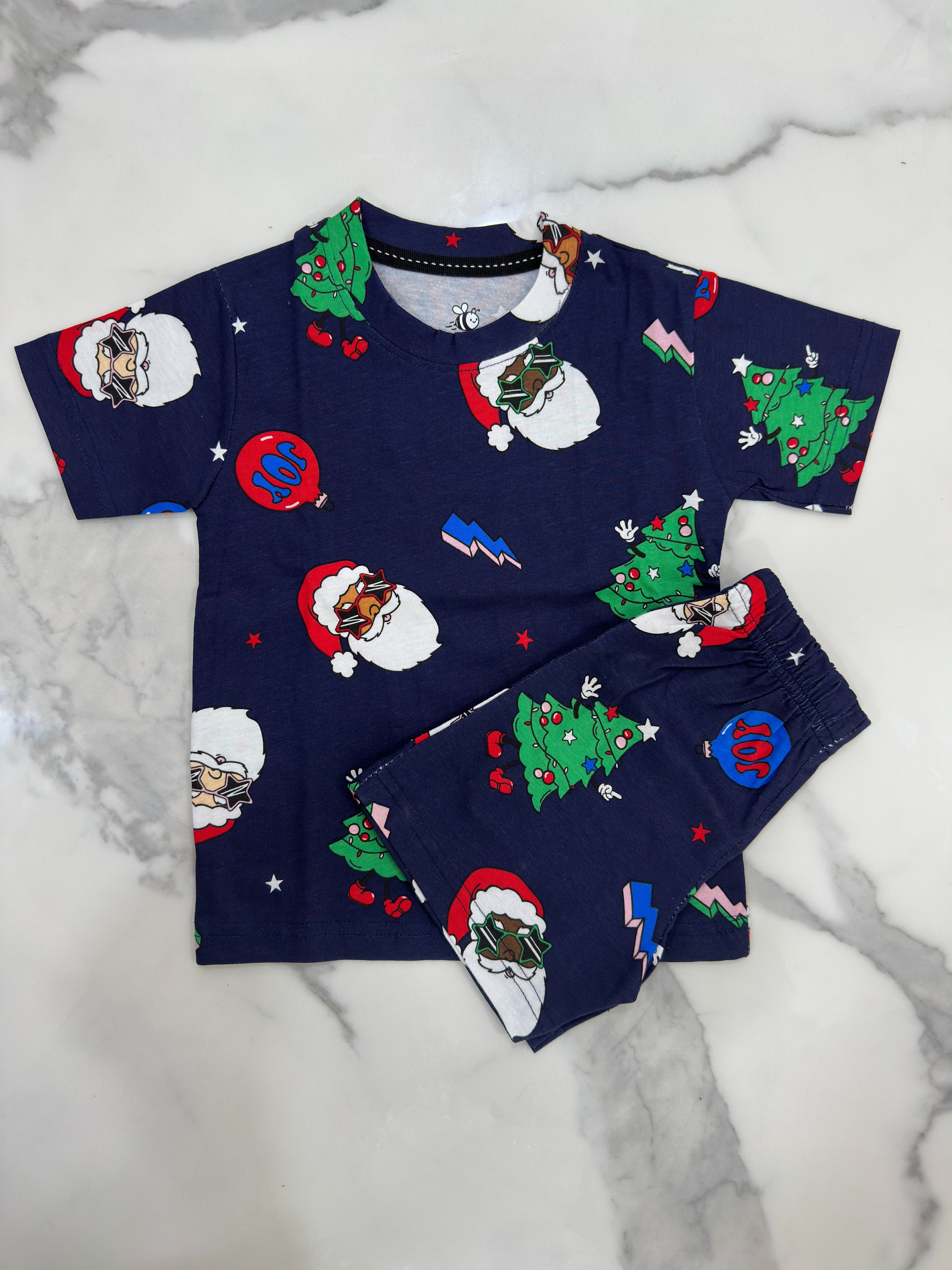 Blue Santa Co-ords Set (Unisex)