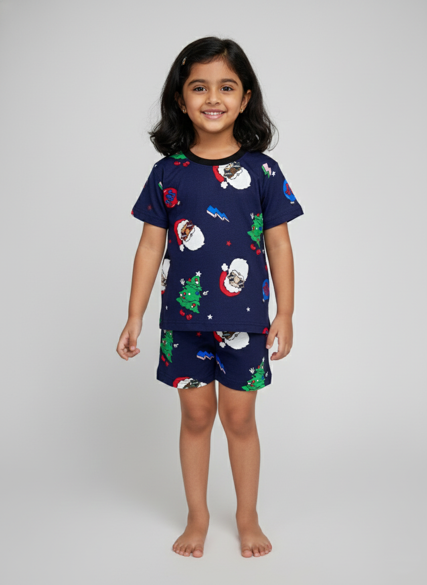 Blue Santa Co-ords Set (Unisex)