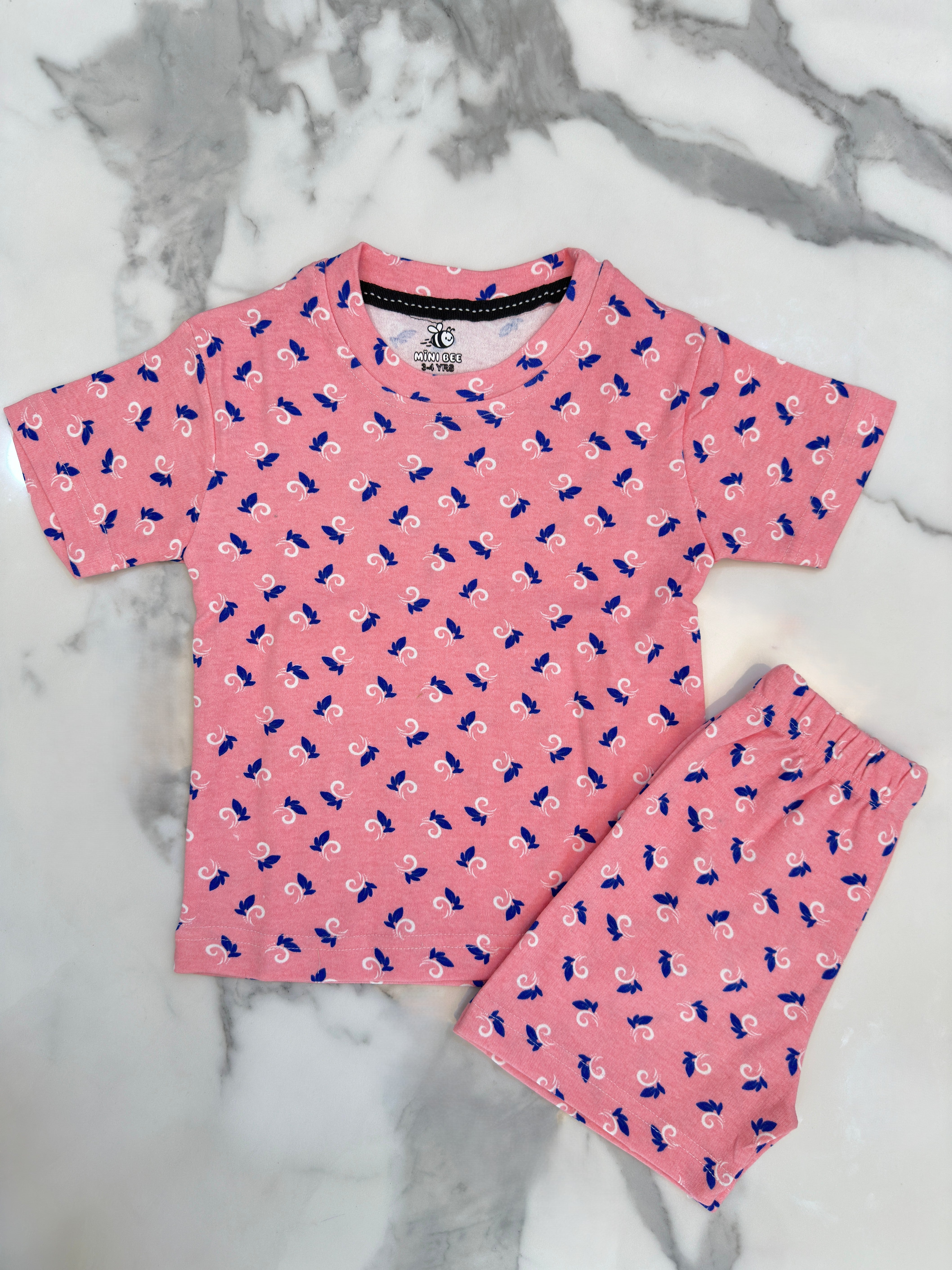 Pink abstract Co-ords Set (Unisex)