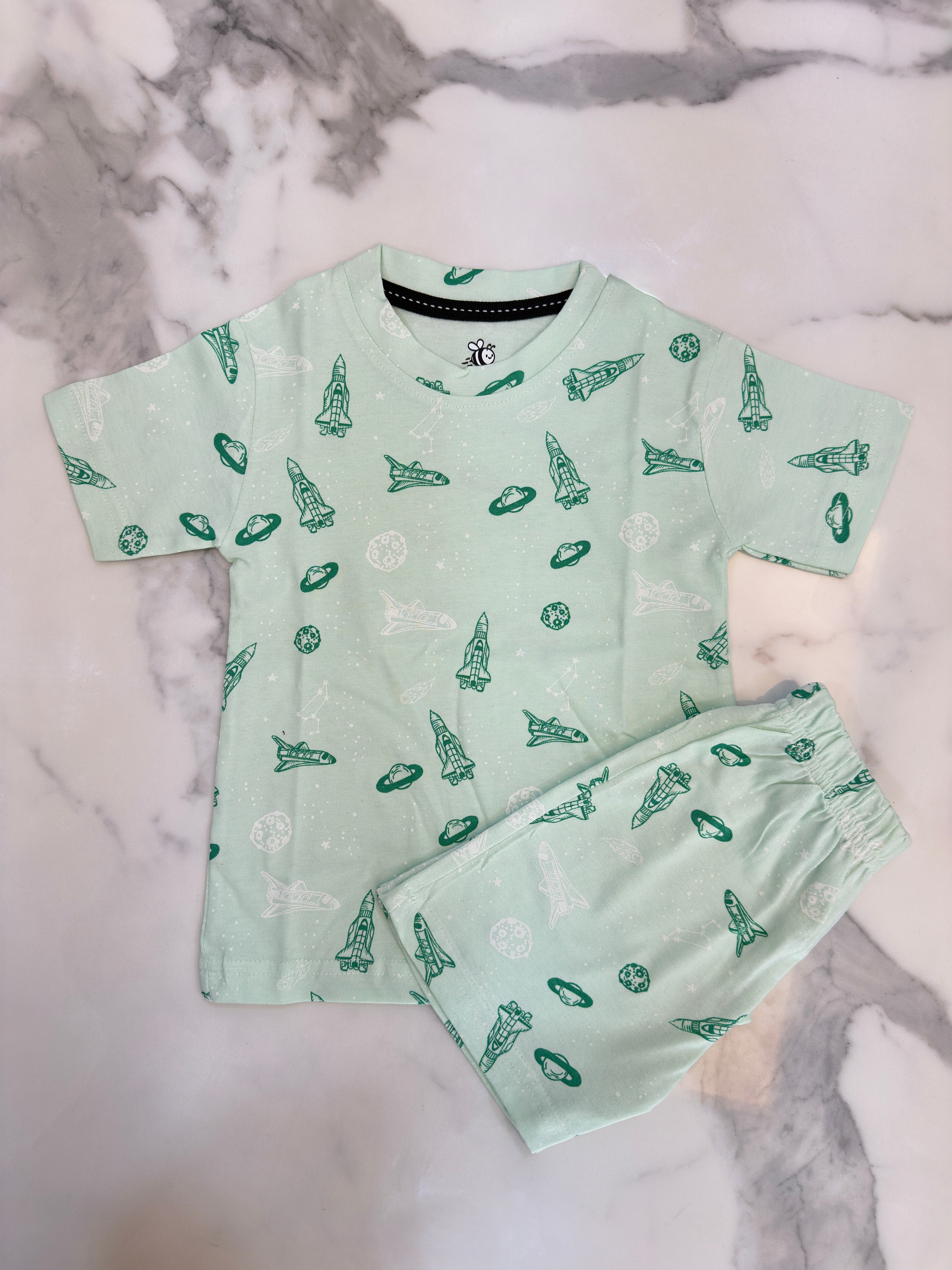 Mint Space Co-ords Set (Unisex)