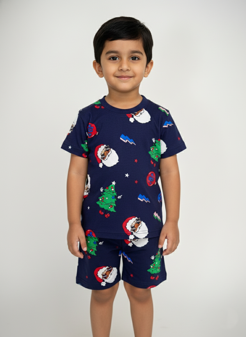 Blue Santa Co-ords Set (Unisex)