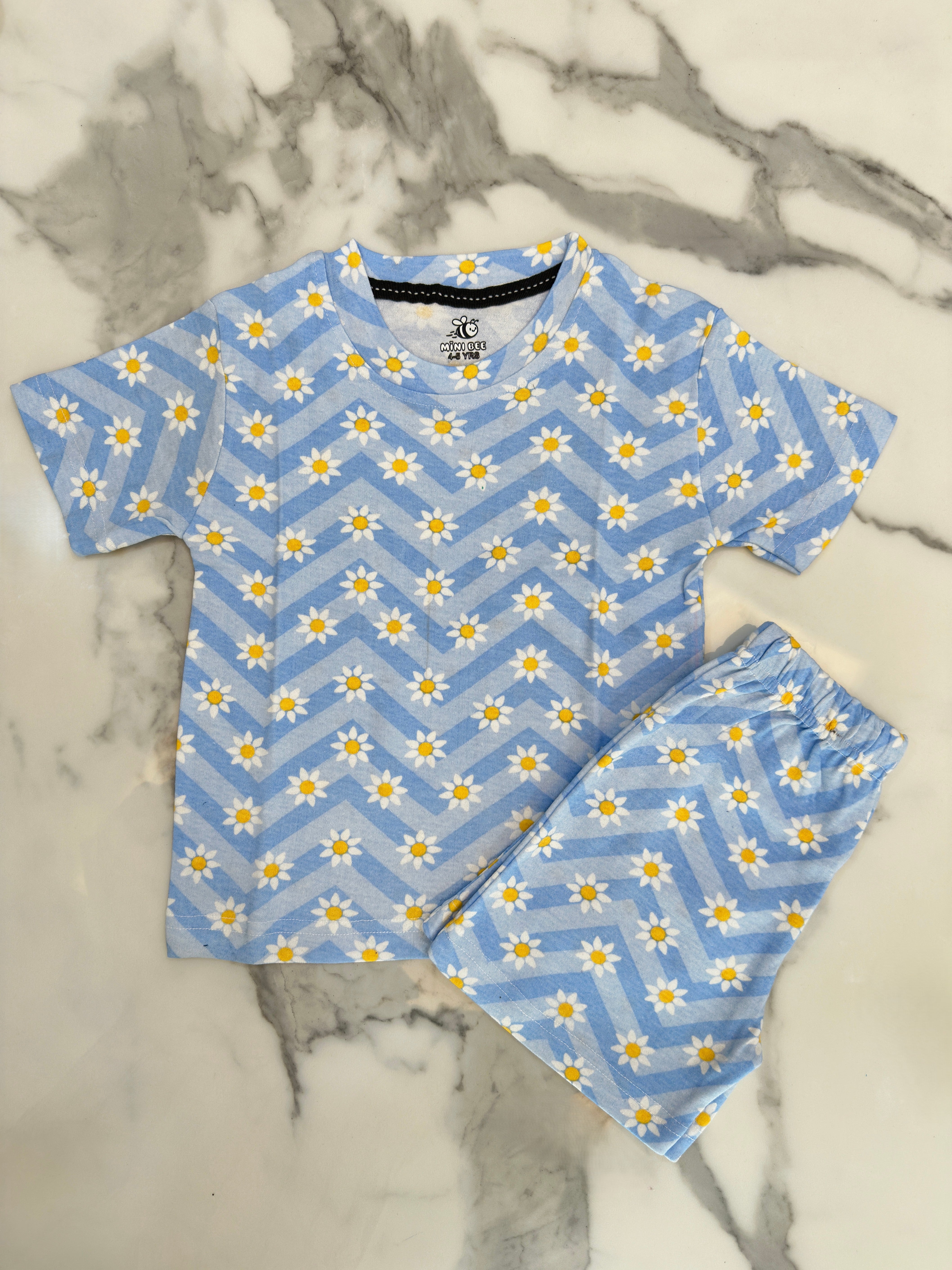 Light blue daisy Co-ords Set (Unisex)