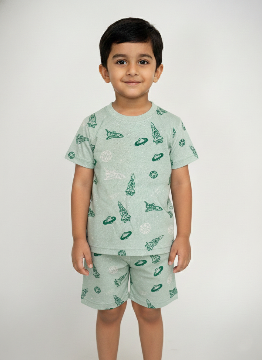 Mint Space Co-ords Set (Unisex)