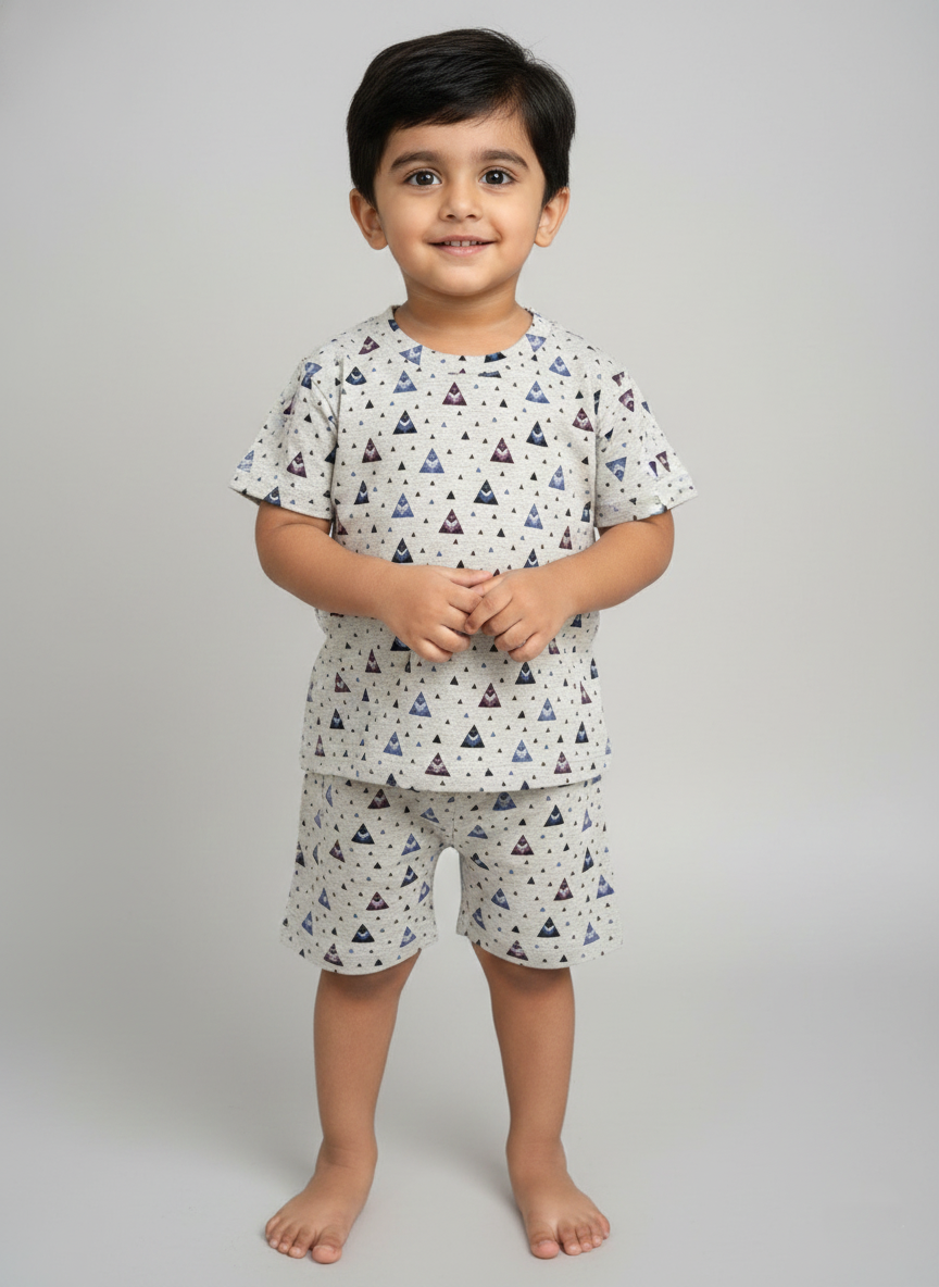 Triangle print Co-ords Set (Unisex)