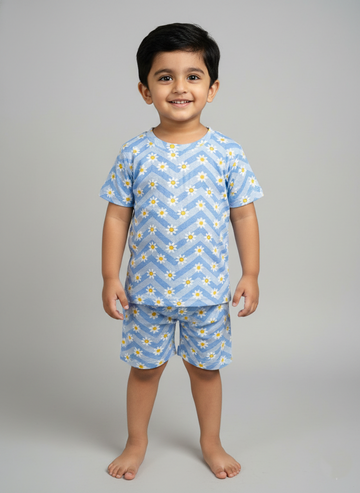 Light blue daisy Co-ords Set (Unisex)